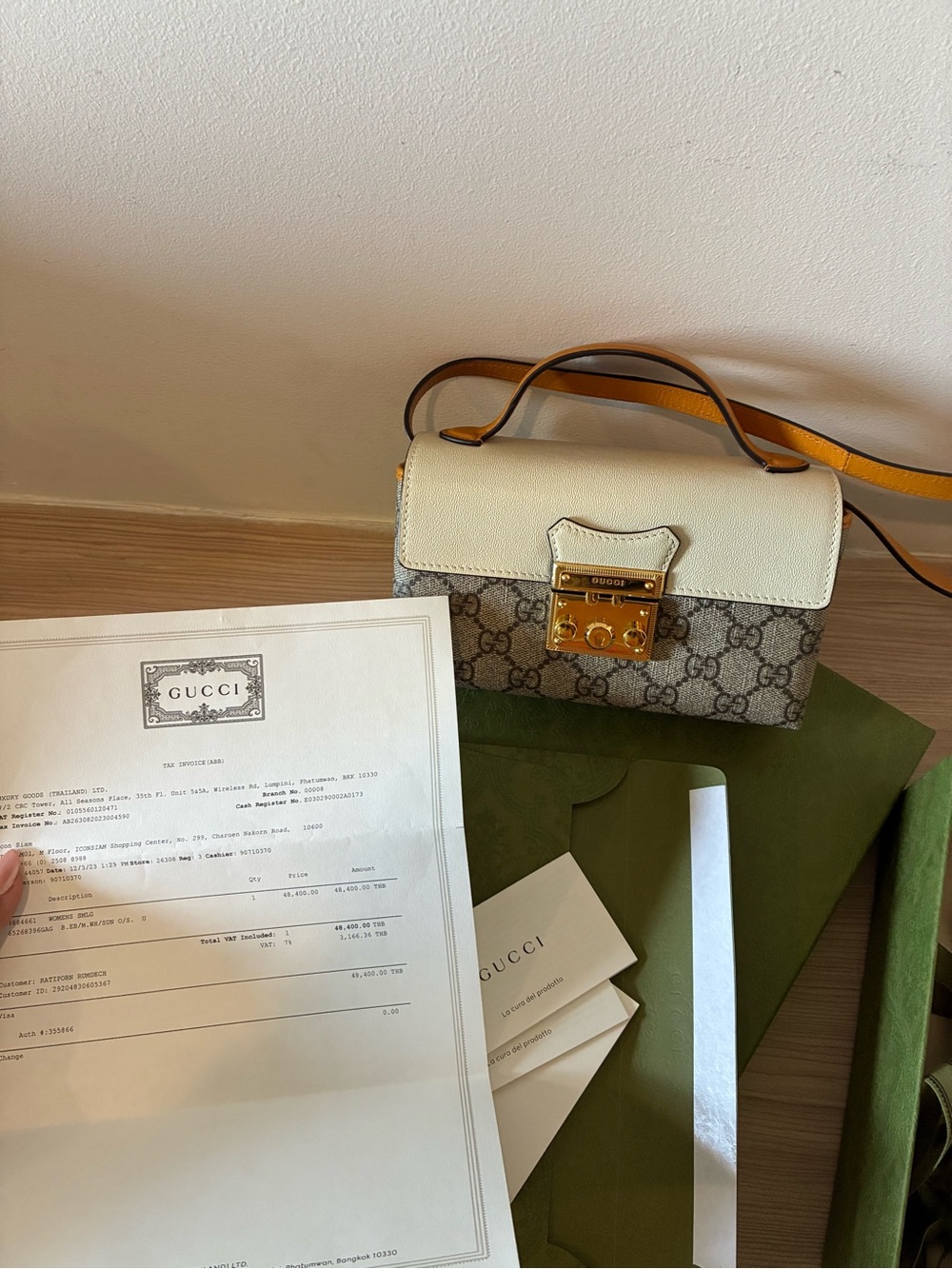 Gucci Padlock mini like new